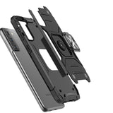 Wozinsky Ring Armor robust hybrid case cover + magnetisk holder til Samsung Galaxy S22 blå