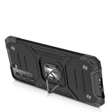 Wozinsky Ring Armor Tough Hybrid Case Cover + Magnetisk Mount til Samsung Galaxy S22 + (S22 Plus) Rød