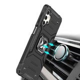 Wozinsky Ring Armor robust hybrid case cover + magnetisk holder til Samsung Galaxy A73 rød