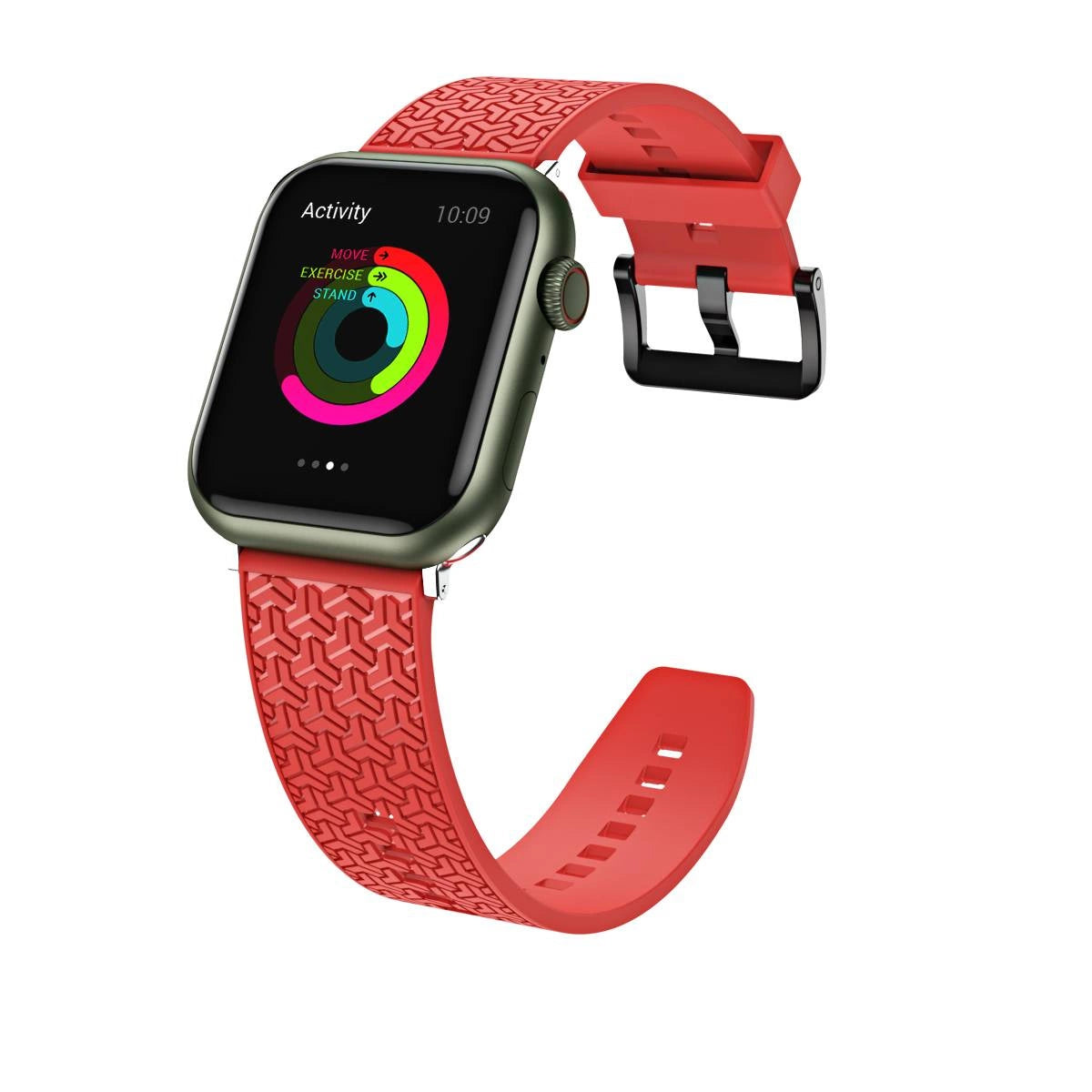 Watch Strap Y Watchband Armbånd til Apple Watch 42 / 44 / 45 mm - Rød