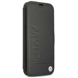 Etui BMW BMFLBKP13SSLLBK iPhone 13 mini 5,4" sort/sort bog Signatur