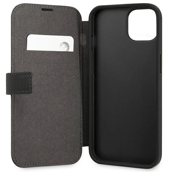 Etui BMW BMFLBKP13SSLLBK iPhone 13 mini 5,4" sort/sort bog Signatur