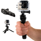 Montering med et mini-stativ til GoPro SJCAM actionkameraer sort