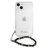 Guess GUHCP13MKPSBK iPhone 13 6.1" Gennemsigtig hardcase Black Pearl