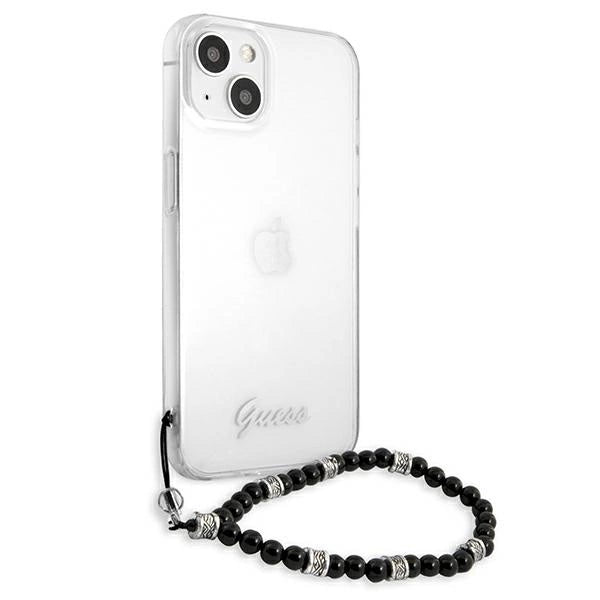 Guess GUHCP13MKPSBK iPhone 13 6.1" Gennemsigtig hardcase Black Pearl