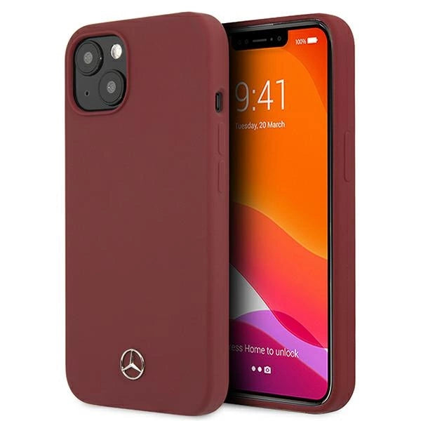 Mercedes MEHCP13MSILRE iPhone 13 6,1" rød/rød hårdkasse
