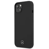 Mercedes MEHCP13SSILBK iPhone 13 mini 5,4" sort/sort hardcase Silicone Line