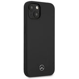 Mercedes MEHCP13SSILBK iPhone 13 mini 5,4" sort/sort hardcase Silicone Line