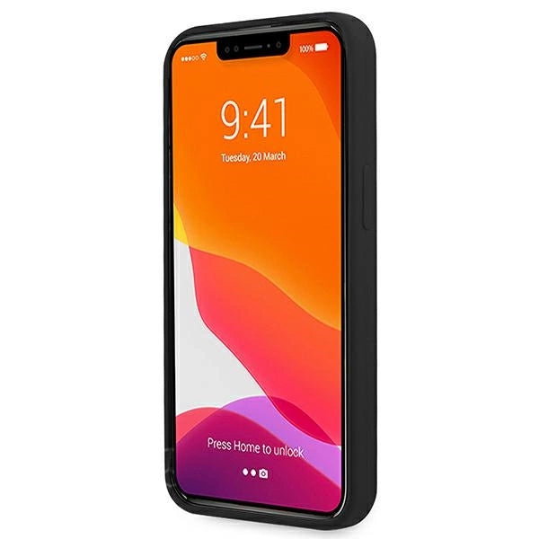 Mercedes MEHCP13SSILBK iPhone 13 mini 5,4" sort/sort hardcase Silicone Line