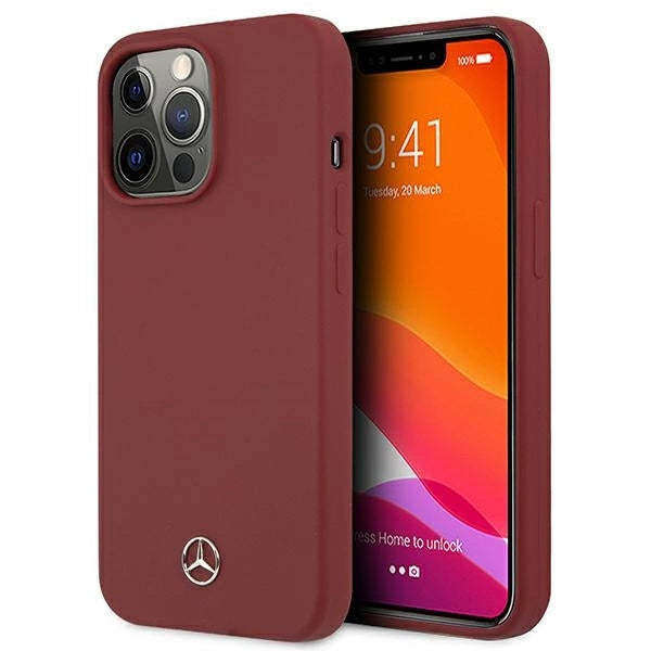 Mercedes MEHCP13XSILRE iPhone 13 Pro Max 6,7" rød/rød hårdkasse