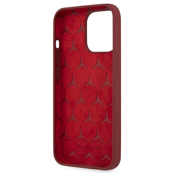 Mercedes MEHCP13XSILRE iPhone 13 Pro Max 6,7" rød/rød hårdkasse