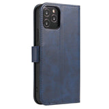 Magnet Case elegant case case cover med flap og stand funktion Poco M4 Pro 5G blå