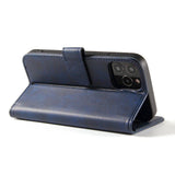 Magnet Case elegant case case cover med flap og stand funktion Poco M4 Pro 5G blå