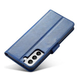 Magnet Case Elegant Case Cover Flip Cover Samsung Galaxy S22 + (S22 Plus) Blå