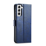 Magnet Case Elegant Case Cover Flip Cover Samsung Galaxy S22 + (S22 Plus) Blå