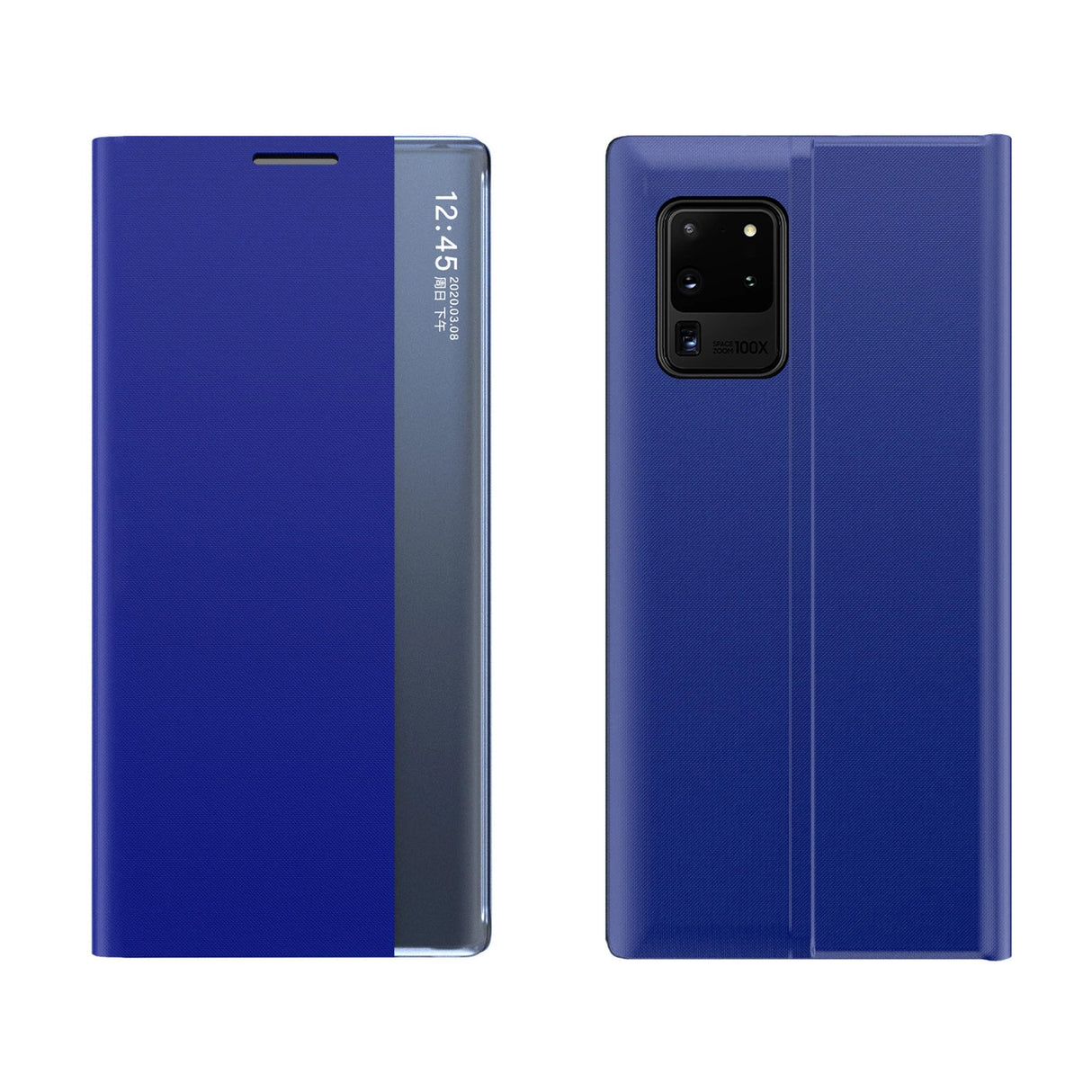 Ny Sleep Case cover med en stand funktion for Samsung Galaxy A53 5G blå