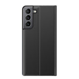 Ny Sleep Case-dæksel med standfunktion til Samsung Galaxy S22 + (S22 Plus) sort