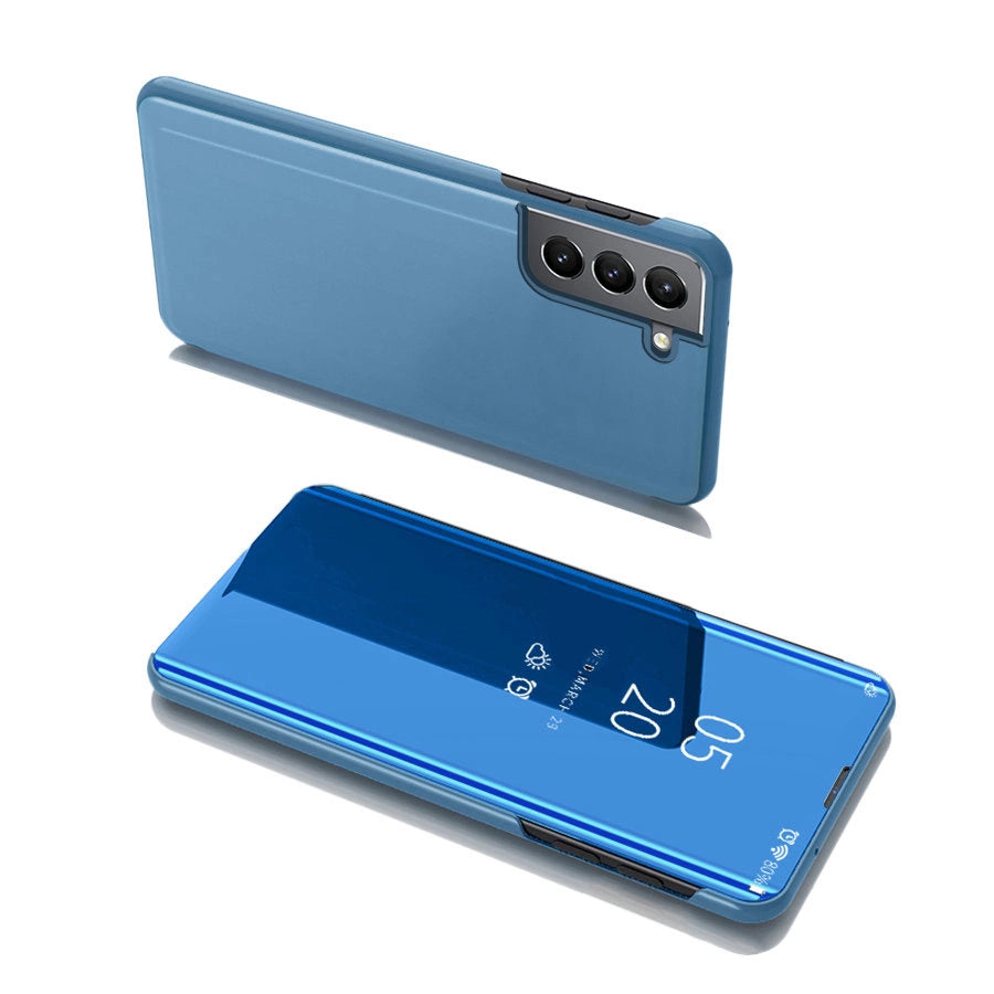 Clear View Case blå cover til Samsung Galaxy S22 + (S22 Plus)