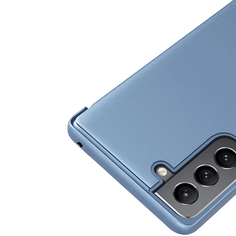 Clear View Case blå cover til Samsung Galaxy S22 + (S22 Plus)