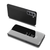 Clear View Case flip cover til Samsung Galaxy S22 + (S22 Plus) sort