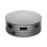 DELL DA310 Ledningsført USB 3.2 Gen 2 (3.1 Gen 2) Type-C Sølv