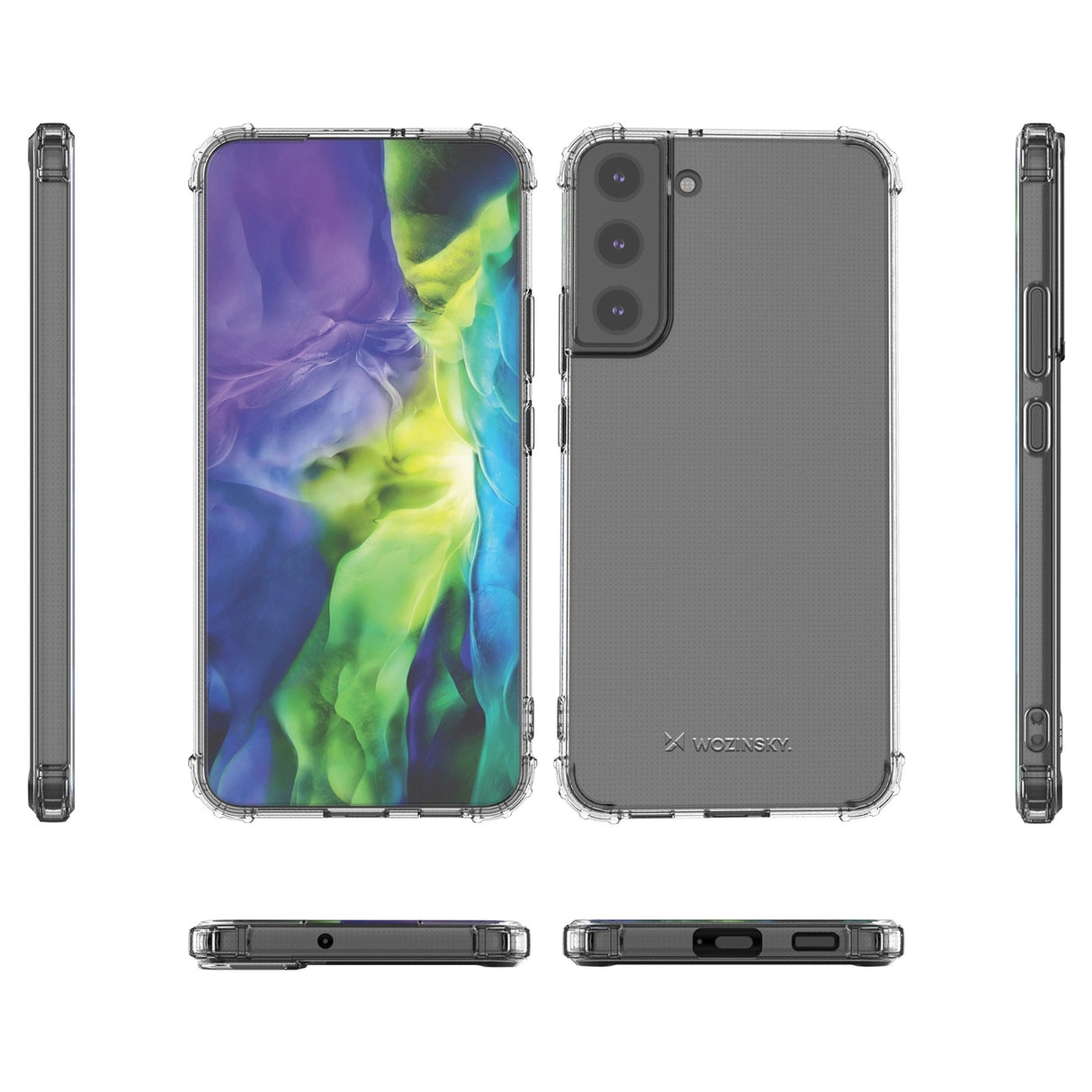Wozinsky Anti Shock Armored Case til Samsung Galaxy S22 + (S22 Plus) gennemsigtig