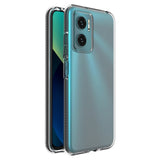 Spring Case cover gel TPU cover med farvet ramme til Xiaomi Redmi 10 sort
