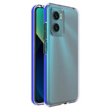 Spring Case cover gel cover med en farvet ramme til Xiaomi Redmi 10 mørk blå