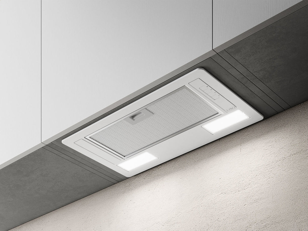 Elica Era C Indbygget under Aluminium, Hvid 700 m³/t