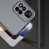Dux Ducis Fino case nylon dækket cover Xiaomi Redmi Note 11 Pro+ 5G (Kina) / 11 Pro 5G (Kina) / Mi11i HyperCharge / Poco X4 NFC 5G blå