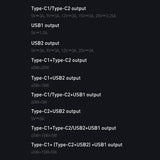 Baseus GaN3 Pro fast charger GaN 2 x USB Type C / 2 x USB 65W PD, QC4.0+, AFC, PPS + cable USB Type C - USB Type C 1m black (CCGP040101)