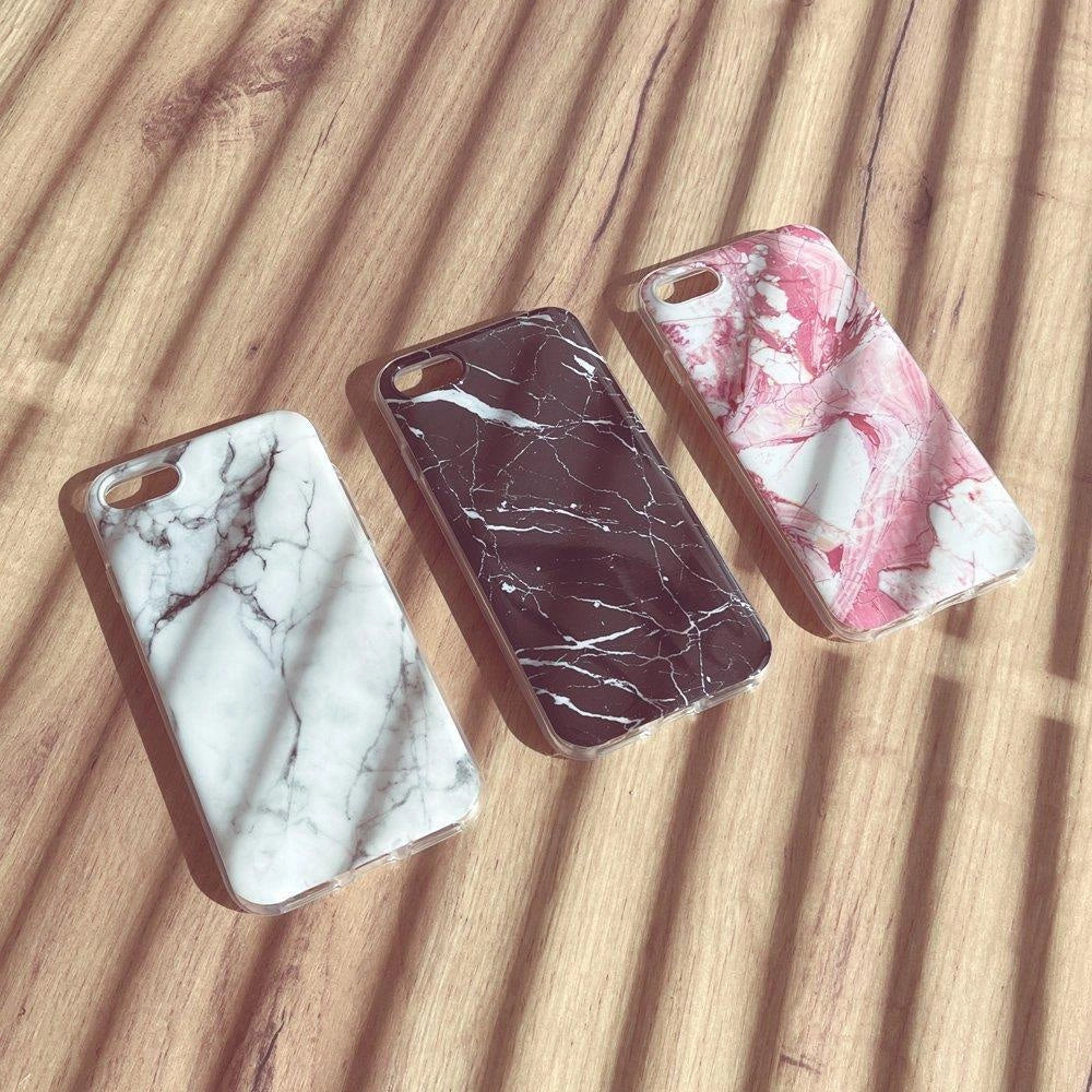 Wozinsky Marble TPU cover gel marmor til Samsung Galaxy S22 + (S22 Plus) hvid