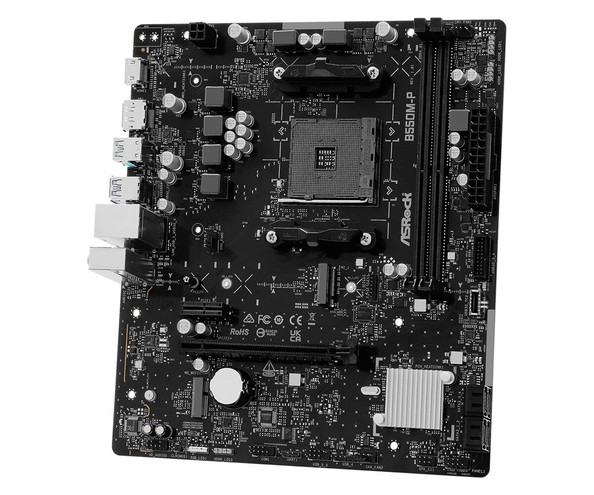 ASRock B550M-P Micro-ATX AM4 AMD B550