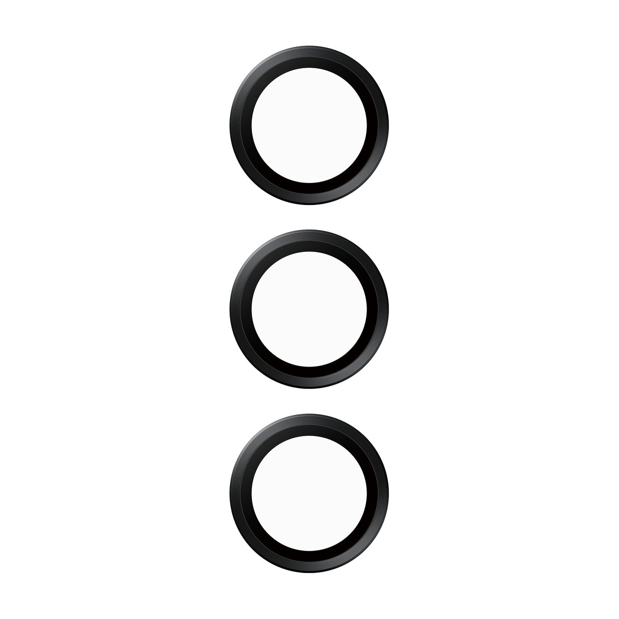 PanzerGlass ® Hoops® Sort Kameralinsebeskytter Samsung Galaxy S24 | S23 | S23+