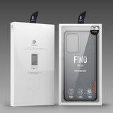 Dux Ducis Fino case er lavet af nylon materiale til Samsung Galaxy A73 blå