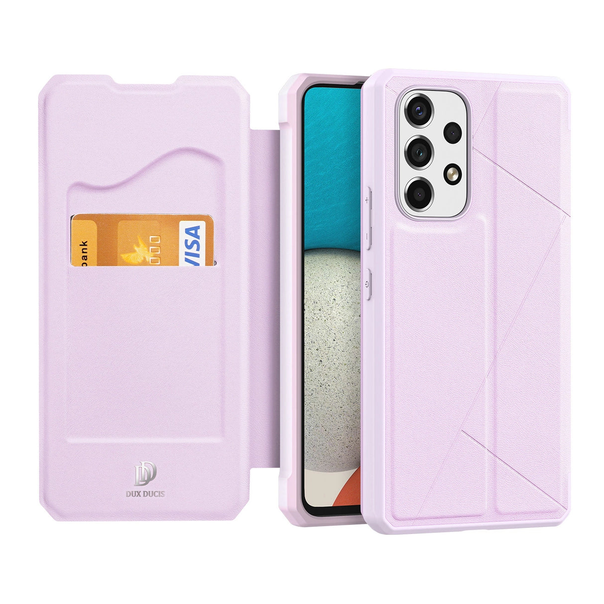 Dux Ducis Skin X Holster Cover til Samsung Galaxy A73 pink
