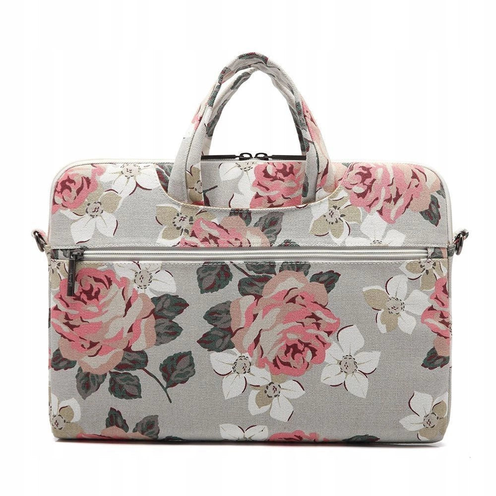 Canvaslife-mappe 15-16'' Laptop Bag - Navy Blue og White