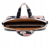 Canvaslife Aktetaske Laptop Bag 15-16 - Navy Blue/Pink