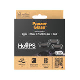 PanzerGlass ® Hoops® Kameralinsebeskytter Sort iPhone 14 Pro | 14 Pro Max