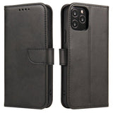 Magnet Case elegant cover med flap og standfunktion til Samsung Galaxy A73 sort