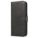 Magnet Case elegant cover med flap og standfunktion til Samsung Galaxy A73 sort