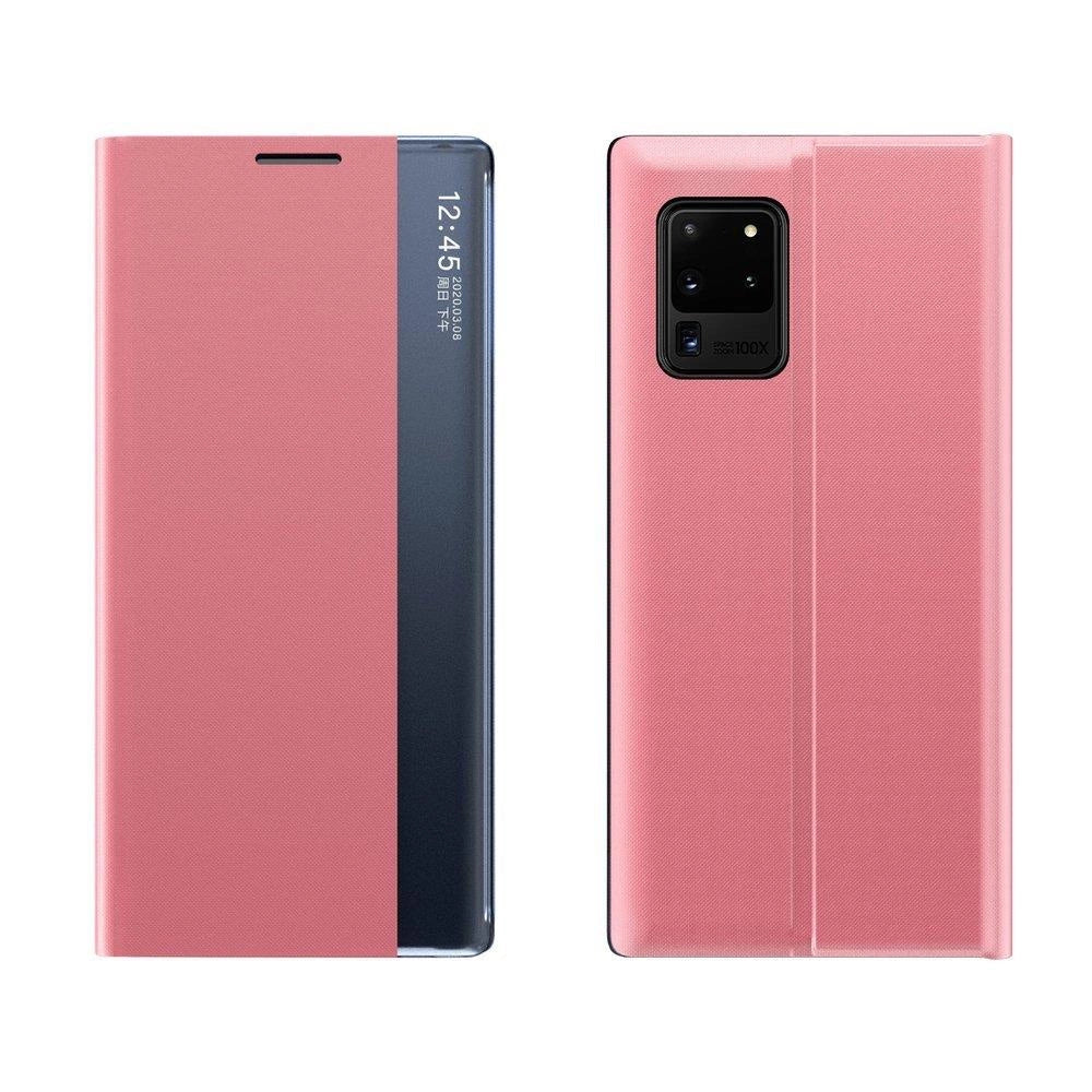 Nye Sleep Case flip cover til Samsung Galaxy A73 pink