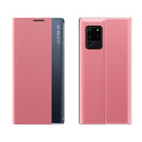 Nye Sleep Case flip cover til Samsung Galaxy A73 pink