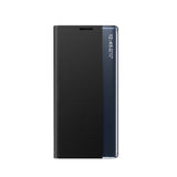 Ny Sleep Case-dæksel med stativfunktion til Samsung Galaxy A73 sort
