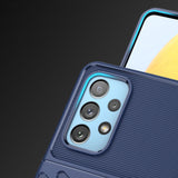 Thunder Case fleksible pansrede cover til Samsung Galaxy A73 blå
