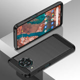 Carbon Case Fleksibel omslag til Nokia X100 sort