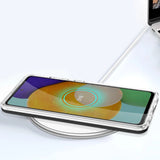 Clear 3in1 Case til Samsung Galaxy A73 Frame Cover Gel Black