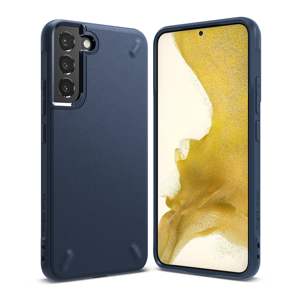 Ringke Onyx Durable Cover til Samsung Galaxy S22 + (S22 Plus) farveblå