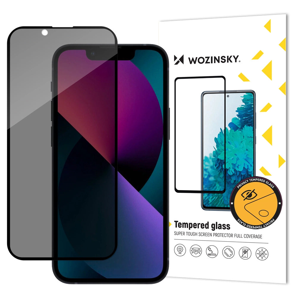Wozinsky privatlivsglas, hærdet glas til iPhone 14 Plus / 13 Pro Max med Anti Spy Privacy Filter