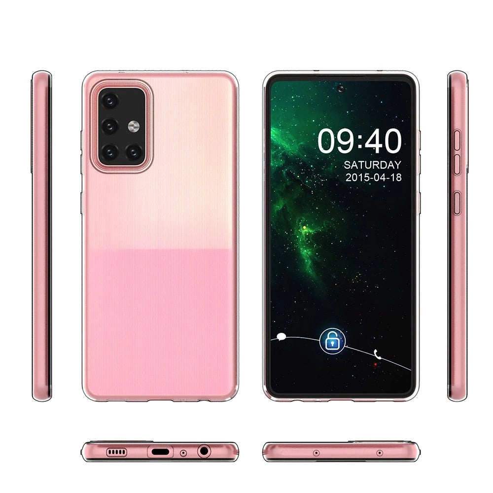 Gel cover til Ultra Clear 0,5 mm Samsung Galaxy A73 gennemsigtig